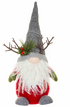 Sitting Red and Grey Gnome