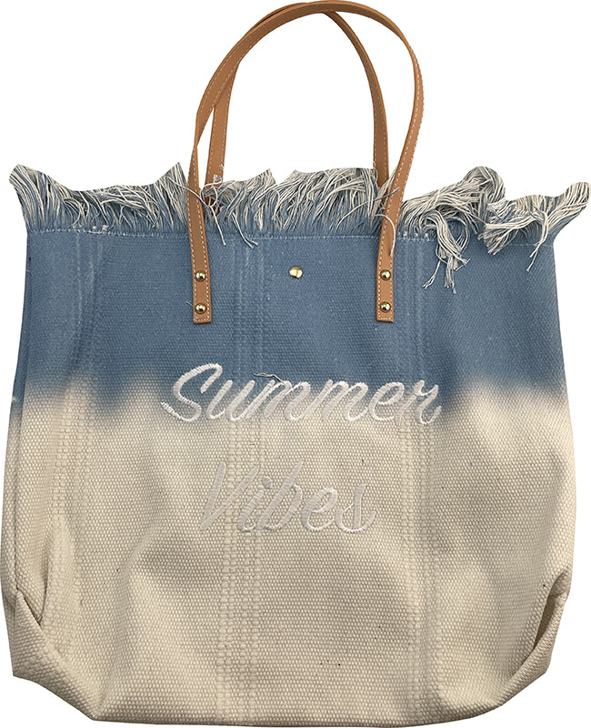 Blue Beach Bag - Summer Vibes