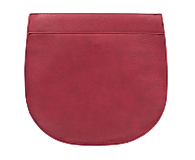 Saddle Bag Purse - Merlot