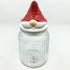 Glass Santa Claus Canister