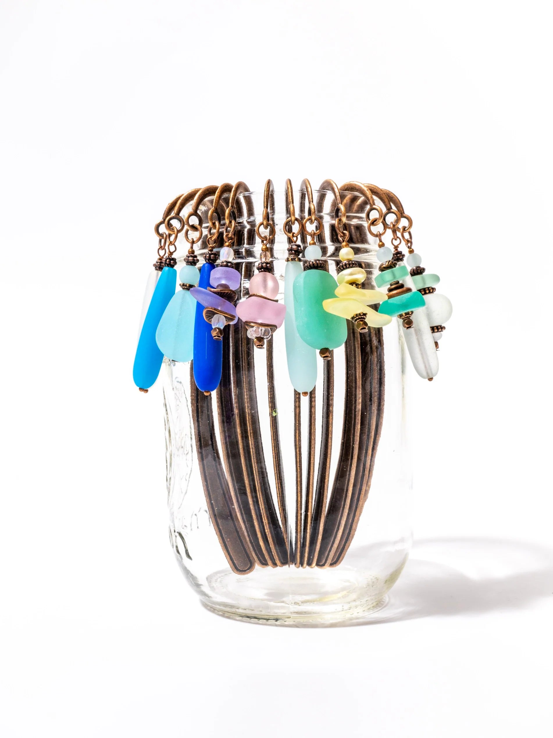 Cultured Sea Glass Bookmark by BEL Jewelry