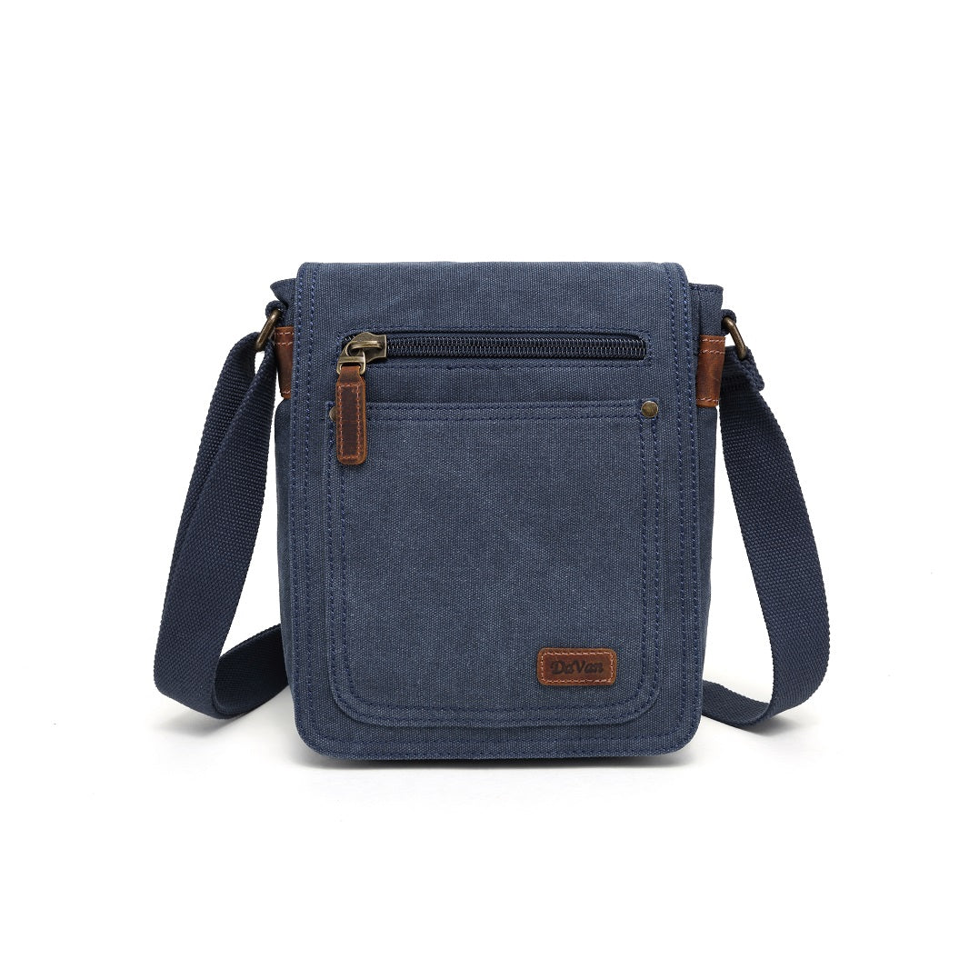 DaVan Small Canvas Shoulder Bag