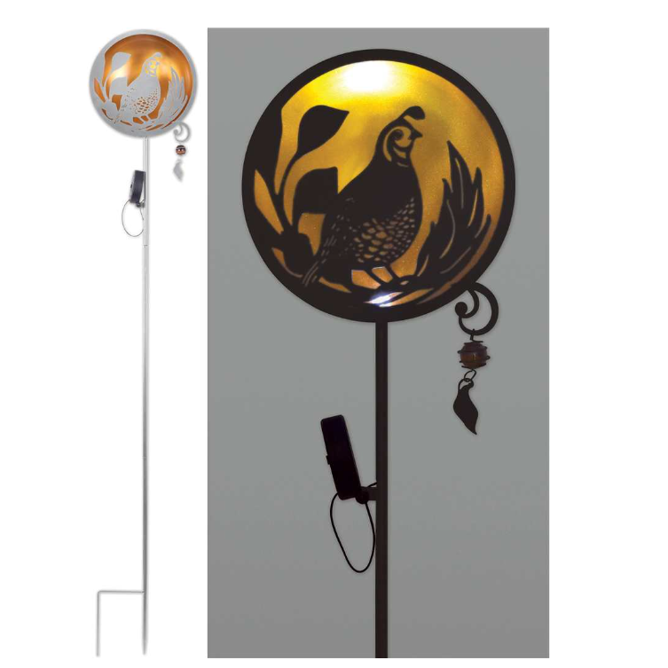 Solar Stake Quail