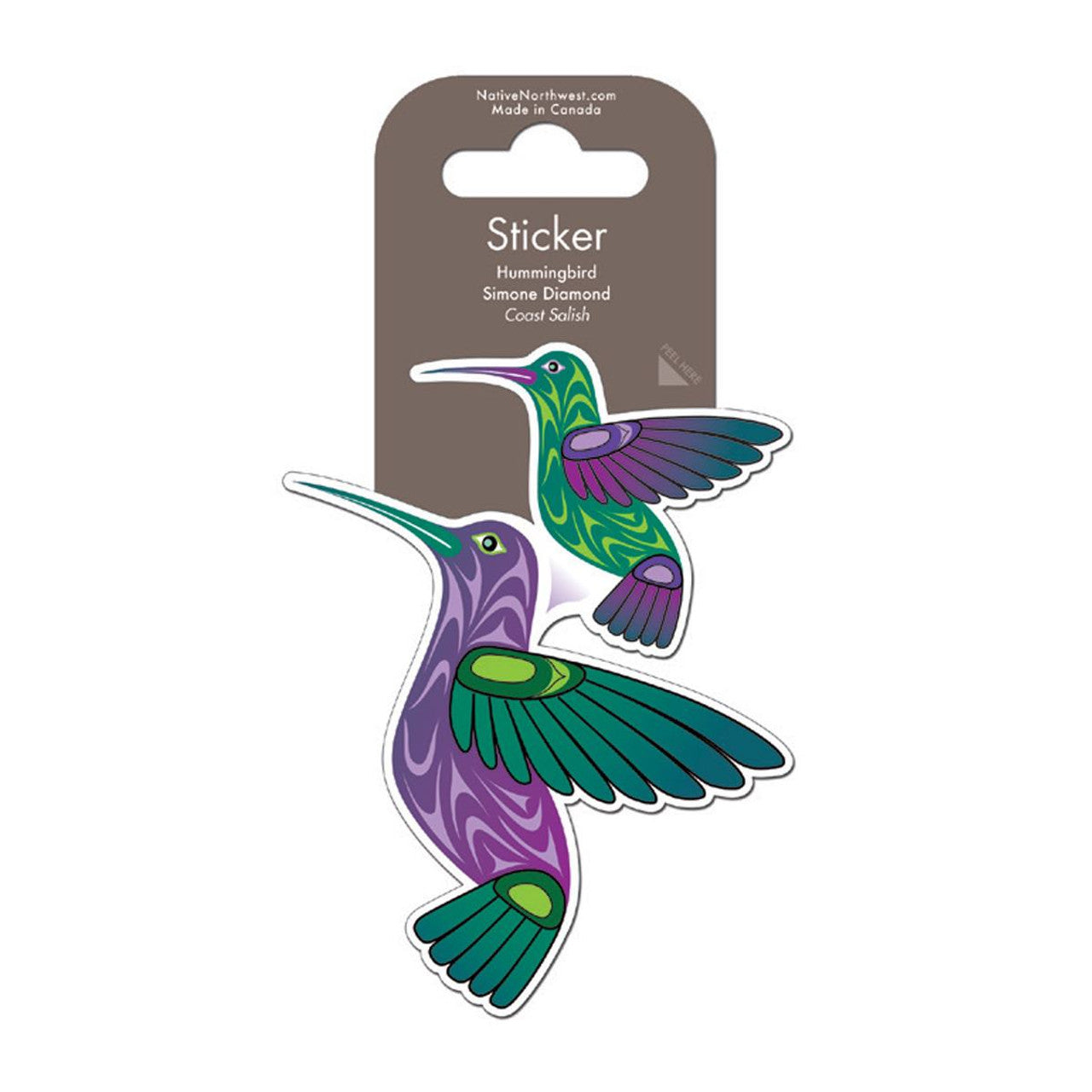 Native Northwest Sticker - Hummingbird