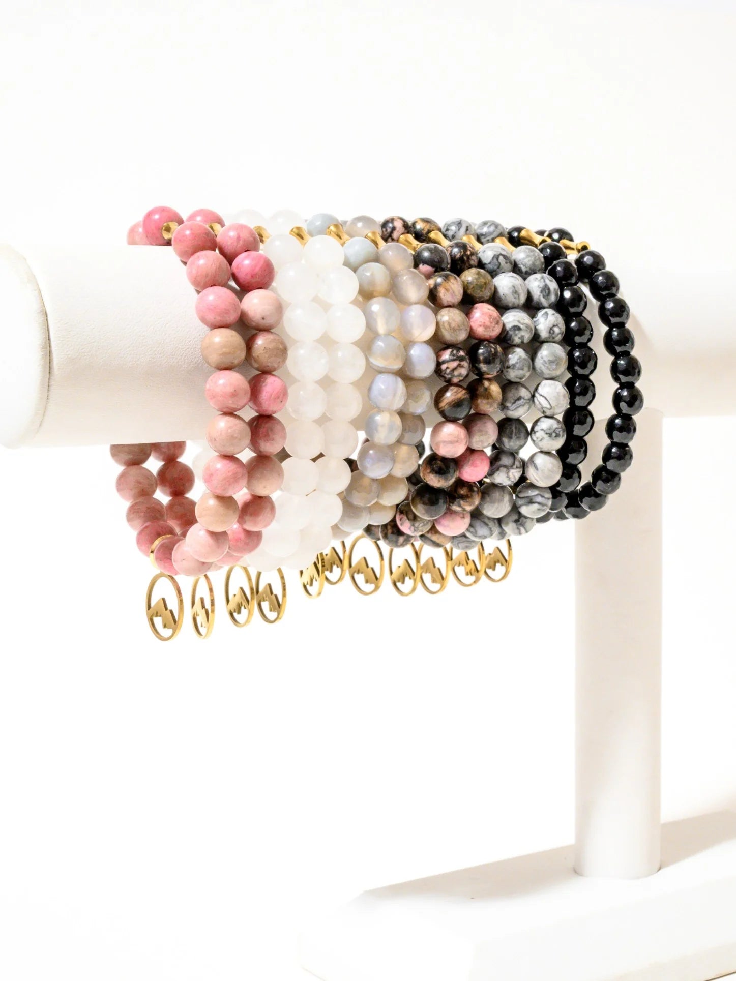 BEL Summit Gemstone Stretch Bracelet