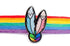 Proud Zebra Charity Two-Spirit Feather Dancer Pin