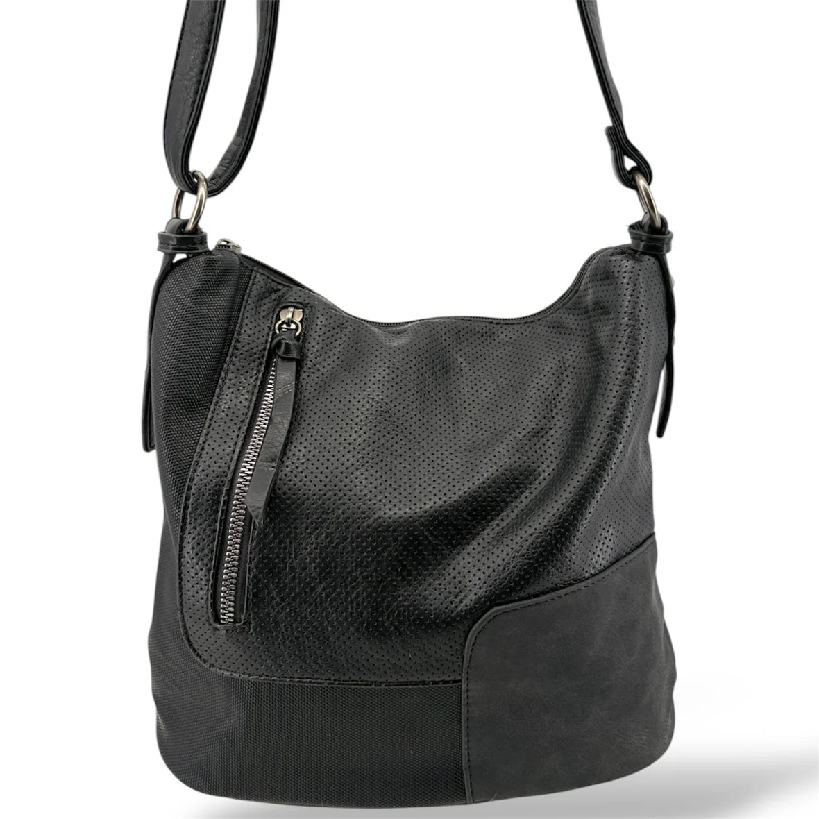 Vegan Hobo Crossbody Shoulder Bag