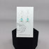 Tiny Matte Seaglass Earrings