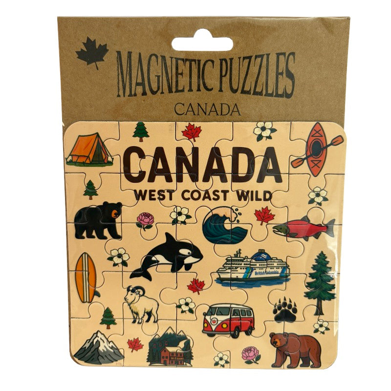 Canada Puzzle Magnet