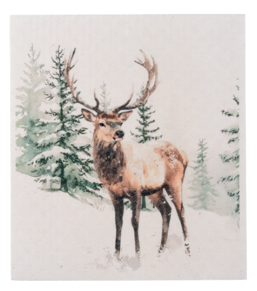 Winter Wonderland Reusable Dish Cloth