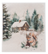 Winter Wonderland Reusable Dish Cloth
