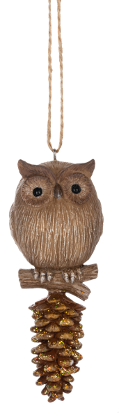Woodland Owl Ornament