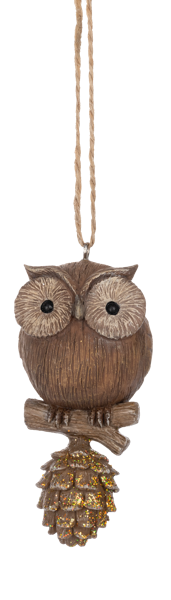 Woodland Owl Ornament