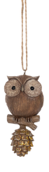 Woodland Owl Ornament