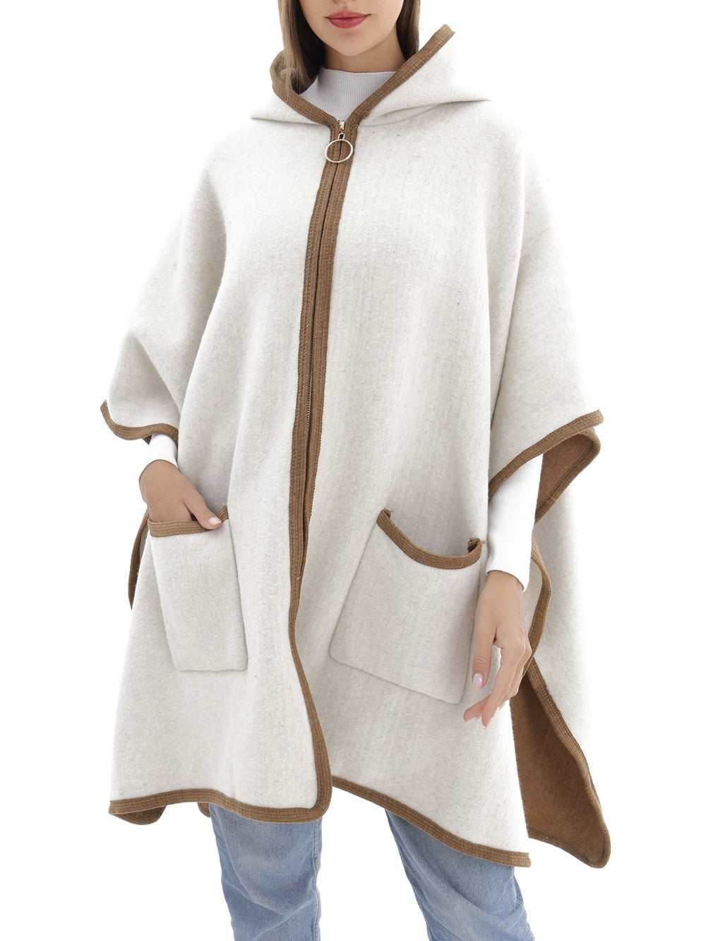 Zippered Poncho
