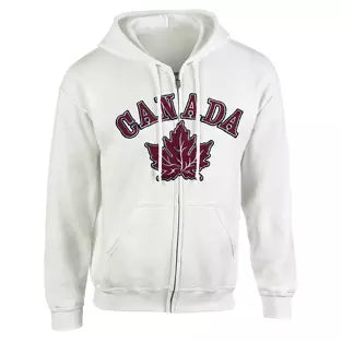 Adults Zip-up Canadian Sweater