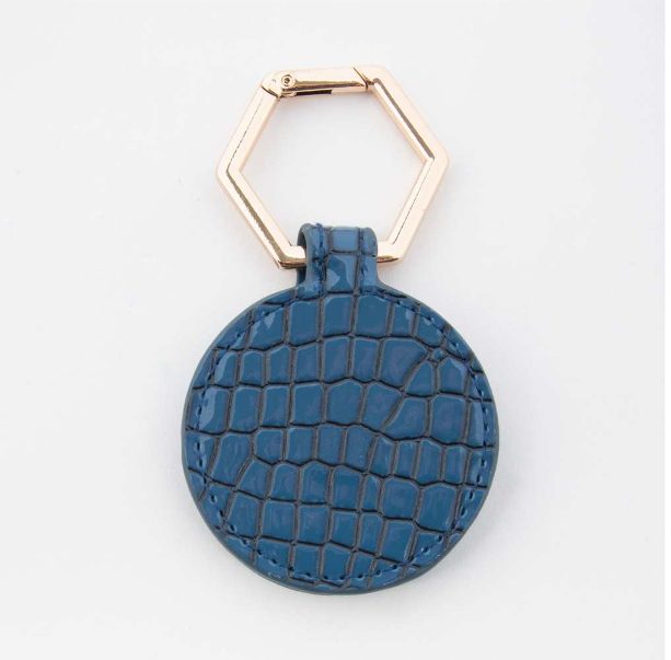 Round Magnetic Bag Clip - Navy