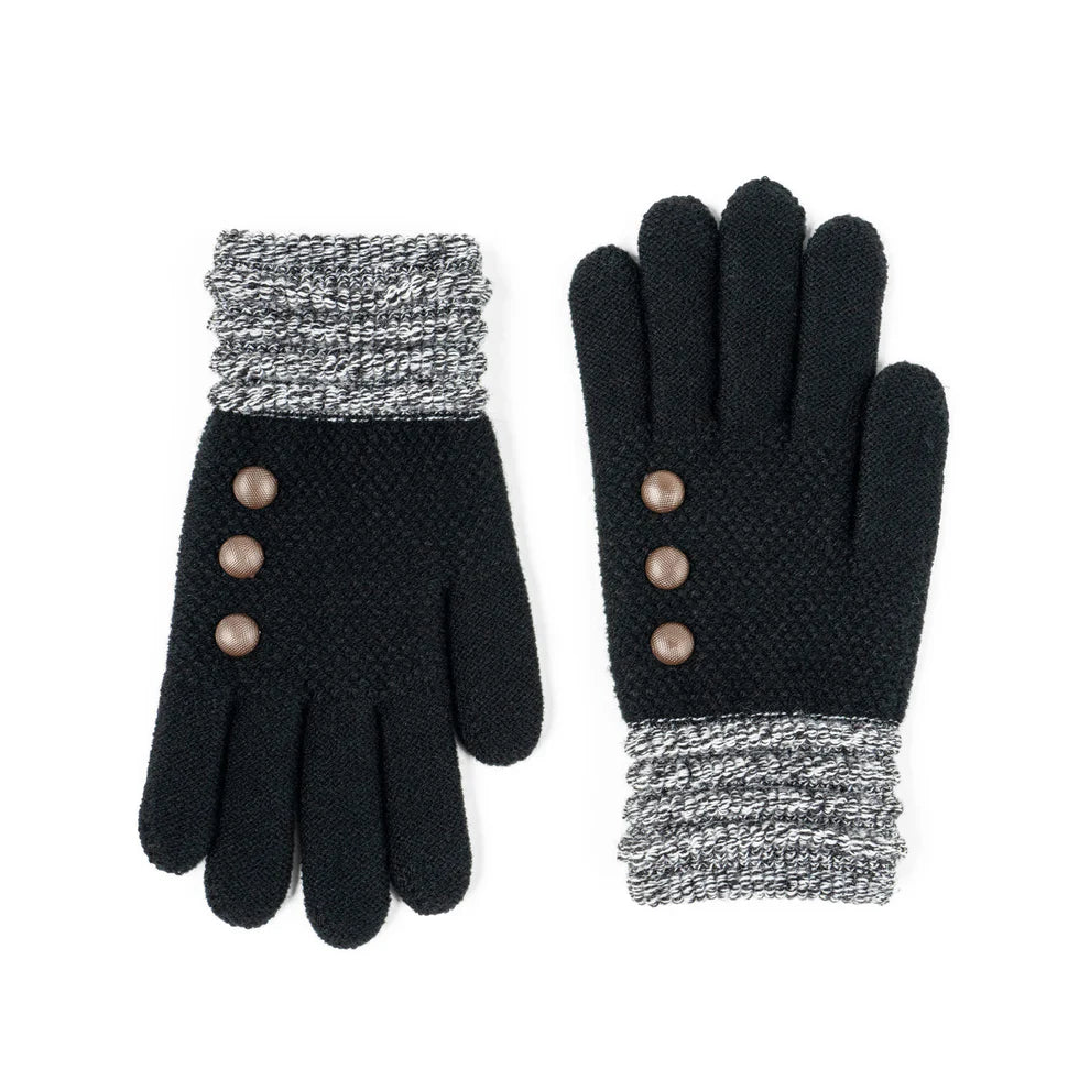 Small Knitted Gloves with Cuff