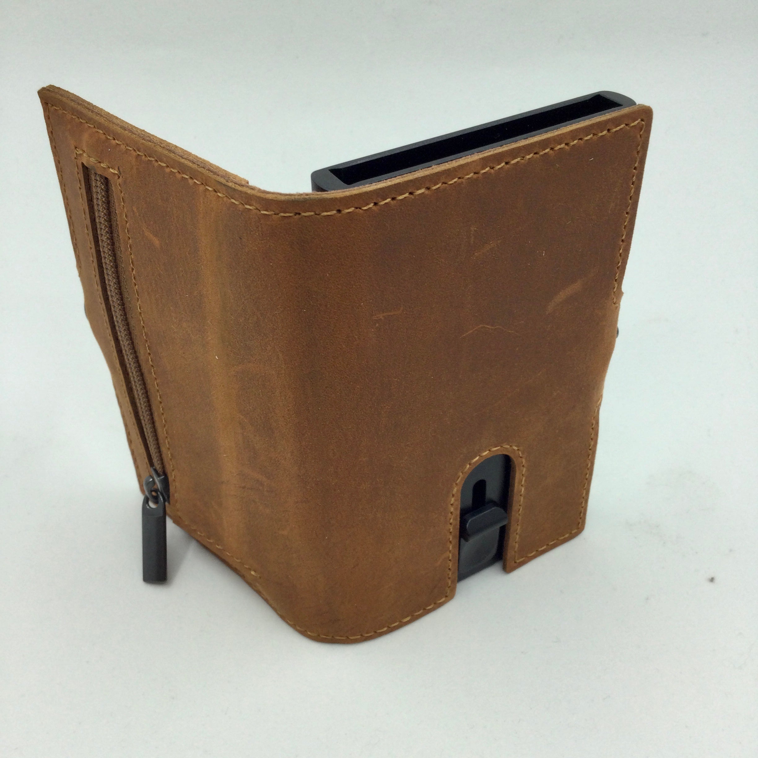 Men's Pop-Out Card Holder Wallet - Cognac