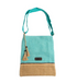 Jute Crossbody Handbag - Aqua