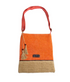 Jute Crossbody Handbag - Coral