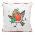 Bug Art Christmas Cushion