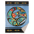 Native Northwest Fleece Blanket - Whale