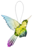 Vibrant Acrylic Hummingbird