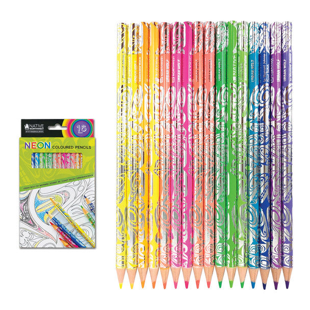 Neon Coloured Pencils