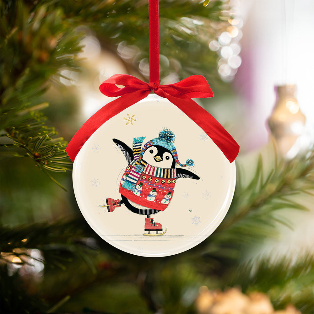 Bug Art Christmas Ornament