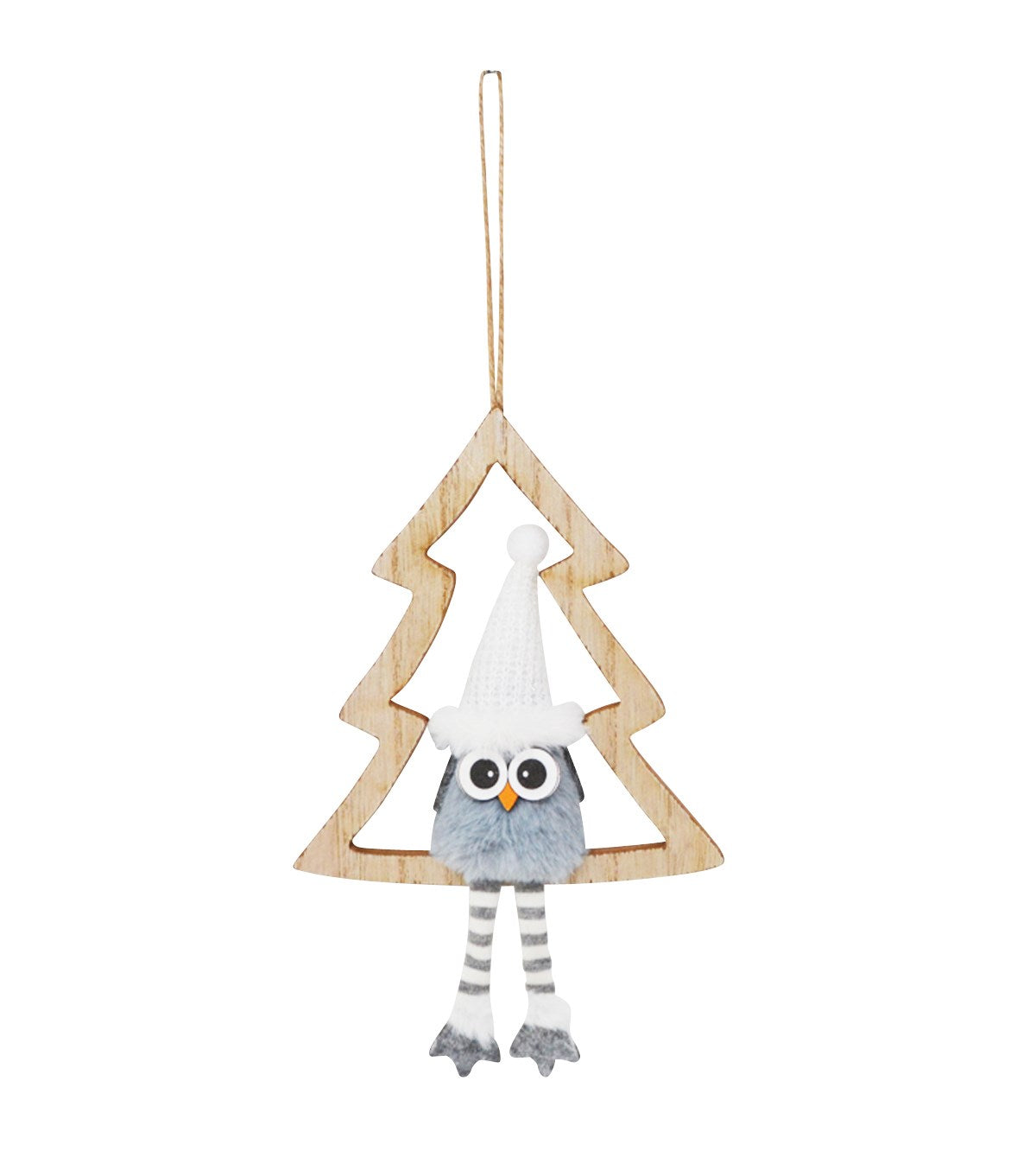 Owl and Fir Ornament