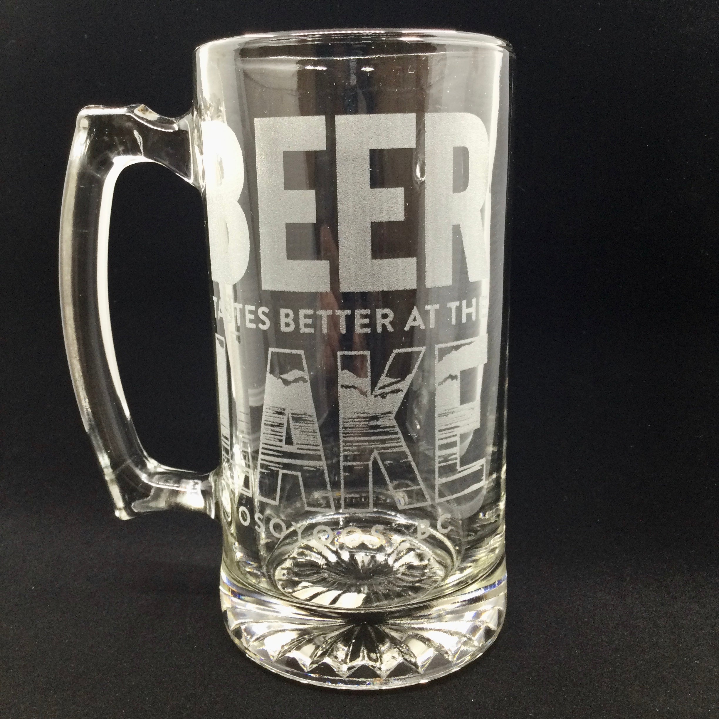 Glass Beer Mug - 26.5 oz