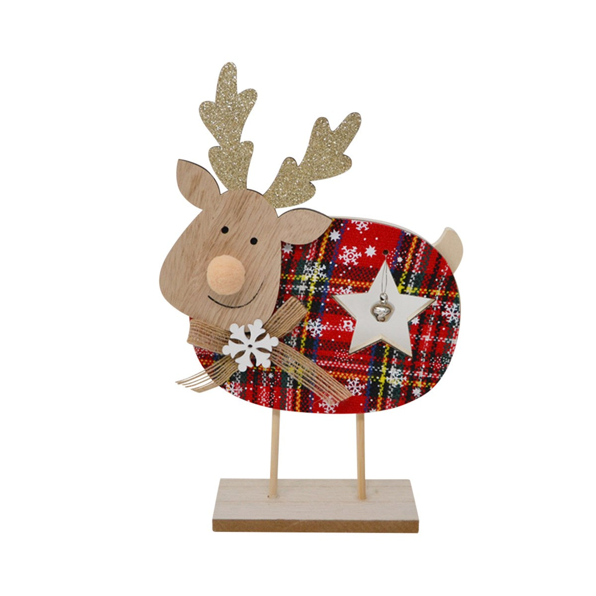 Reindeer - Tartan (Large)