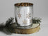 Votive Candle Holder - Small - Rose Gold Snowflakes