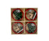 Set of 8 Ornaments - Deer & Fir