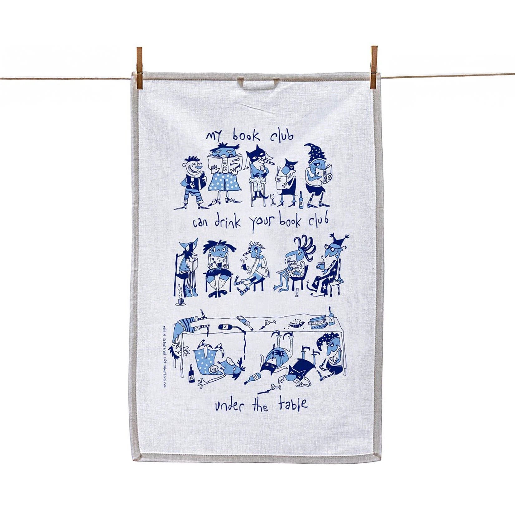 SA Boothroyd Tea Towel