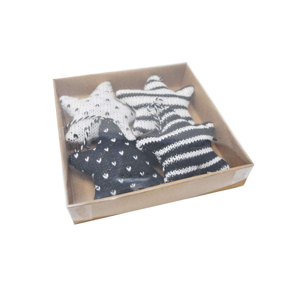 Knitted Star Ornament