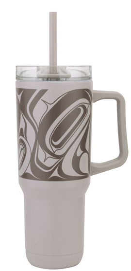 Native Northwest - Insulated Tumbler with Straw