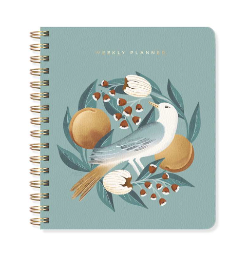 Fringe Non-Dated Weekly Planner - Blue Bird