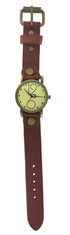 Watch with Strap Detail - Brown