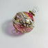 Blown Glass Ornament - Pink Garland