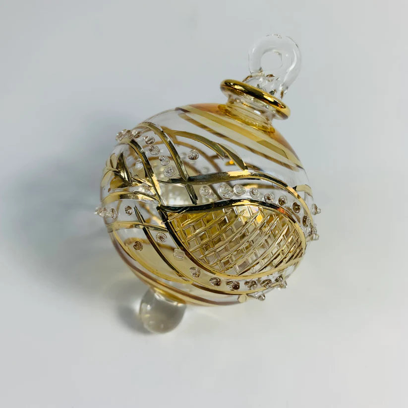 Blown Glass Ornament - Garland