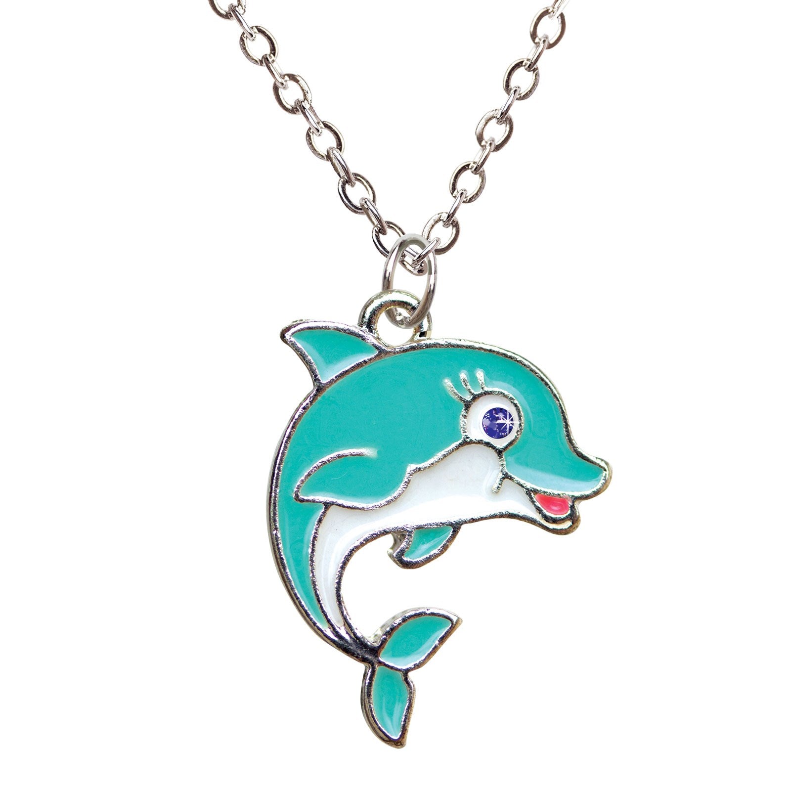 Nature's Friends Children's Pendant Necklace - Dolphin