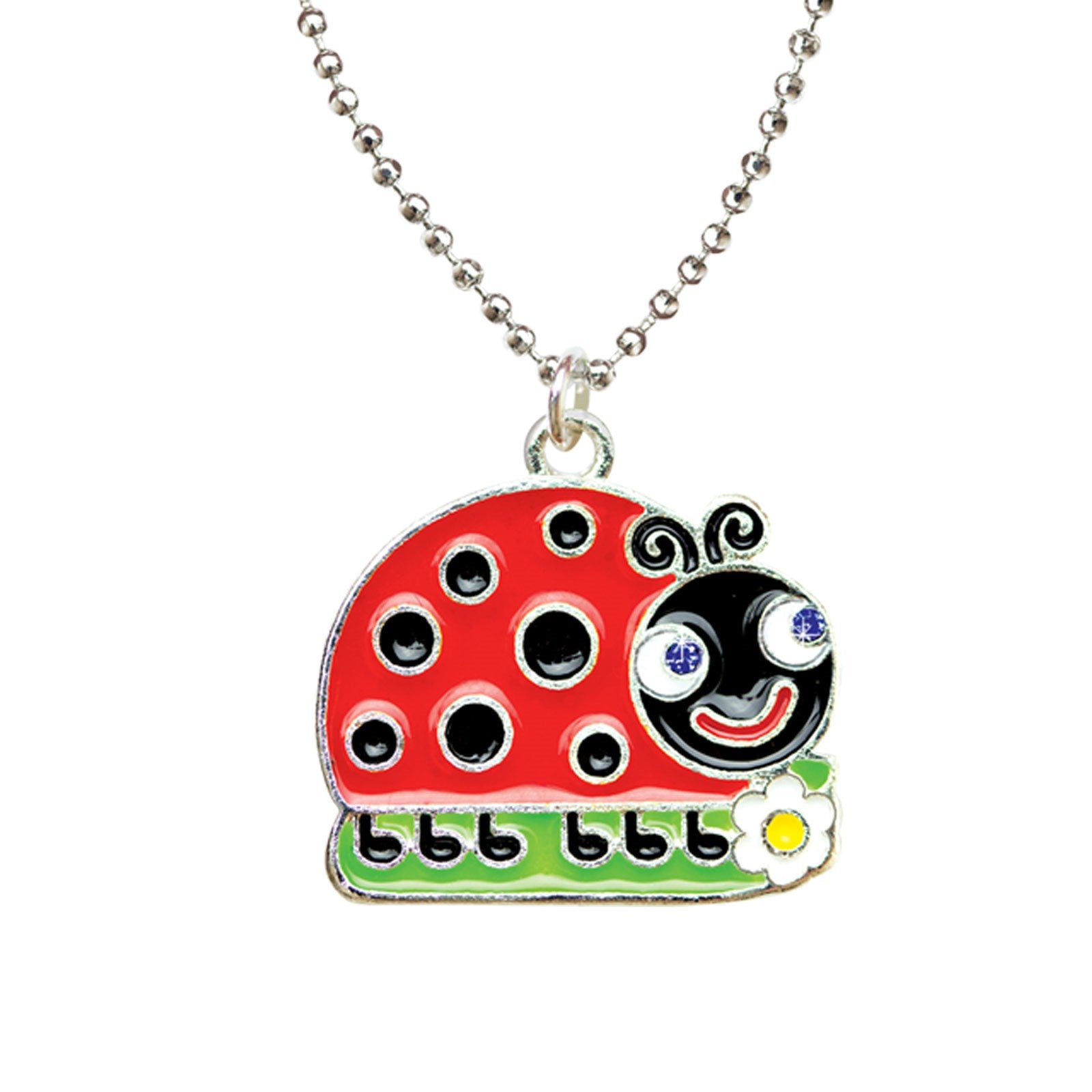 Nature's Friends Children's Pendant Necklace - Ladybug