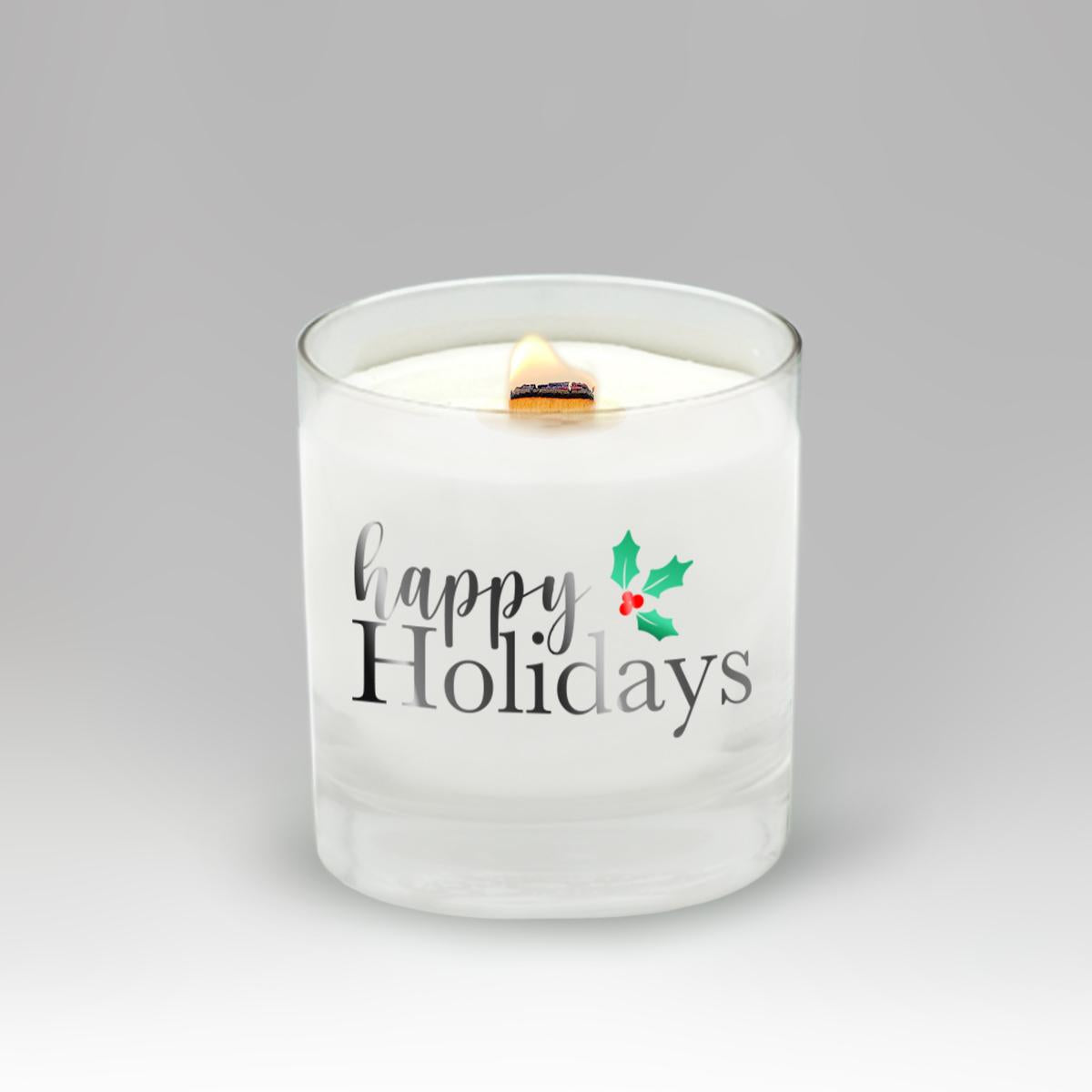 Christmas Soy Candle in Glass