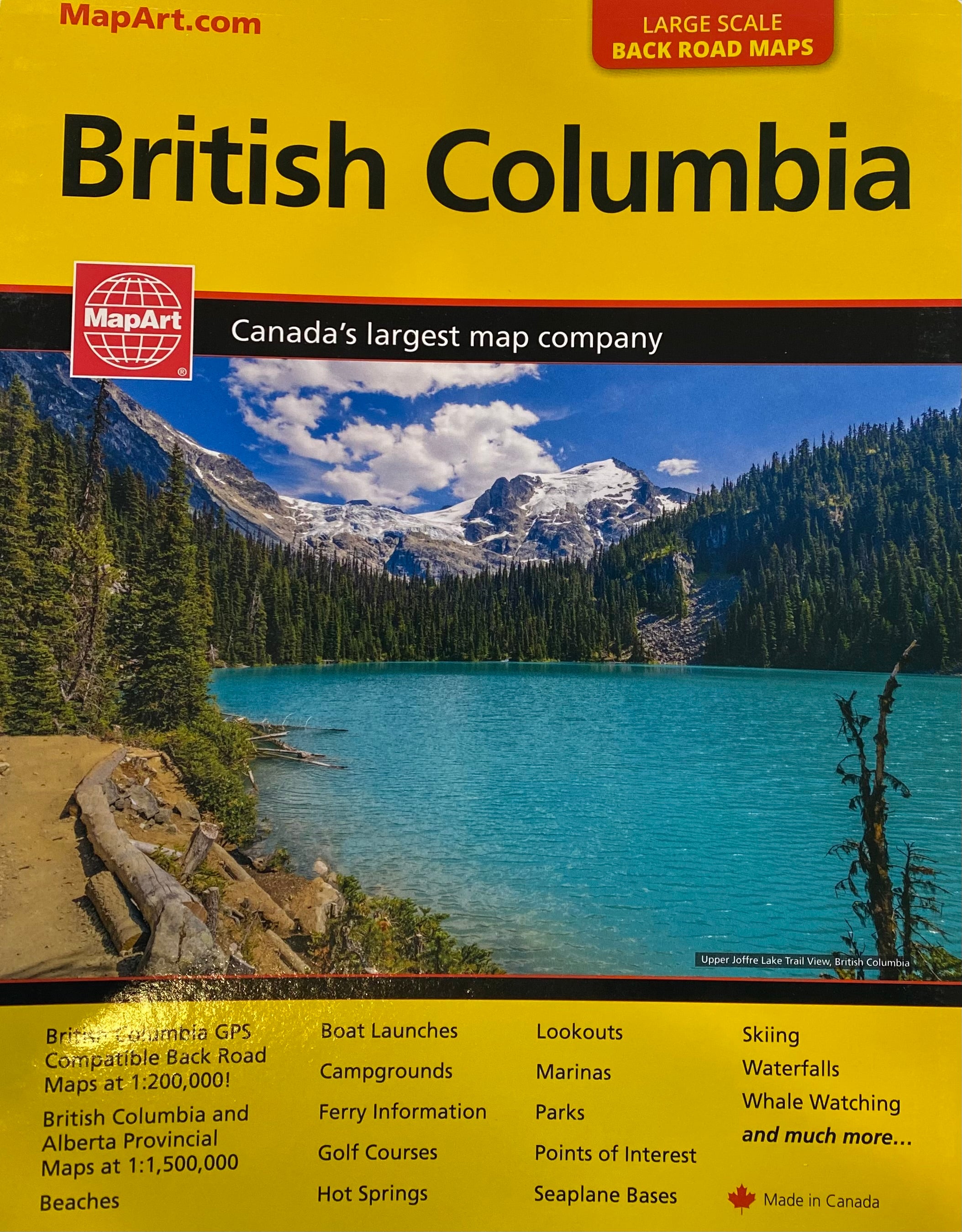 British Columbia Back Road Atlas