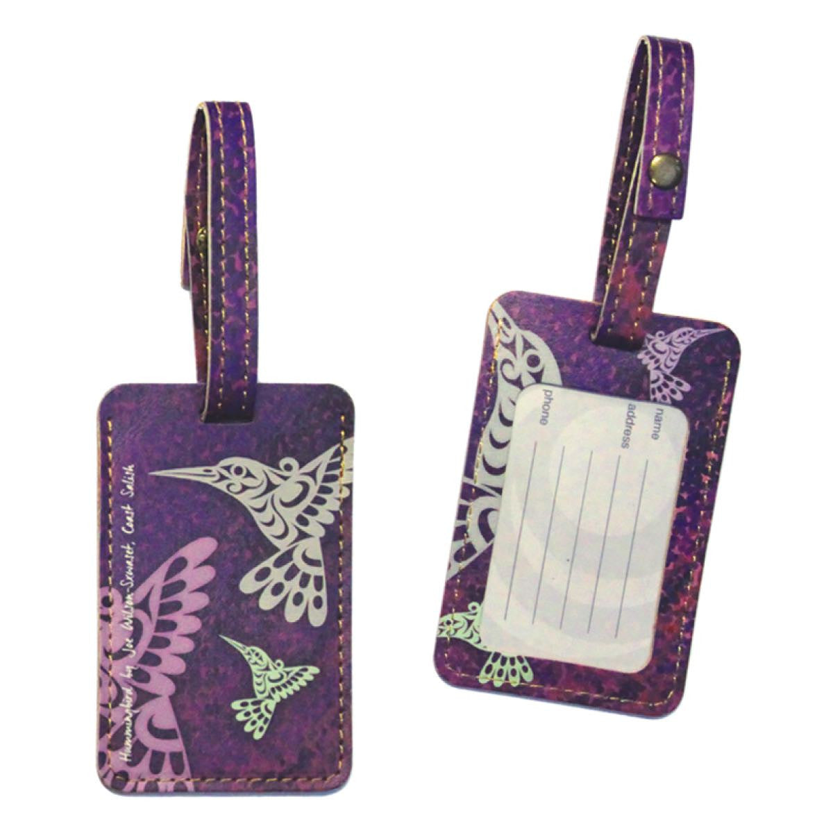 Native Northwest Luggage Tag - Hummingbird