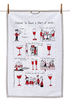 SA Boothroyd Tea Towel - Reasons To Have A Glass Of Wine