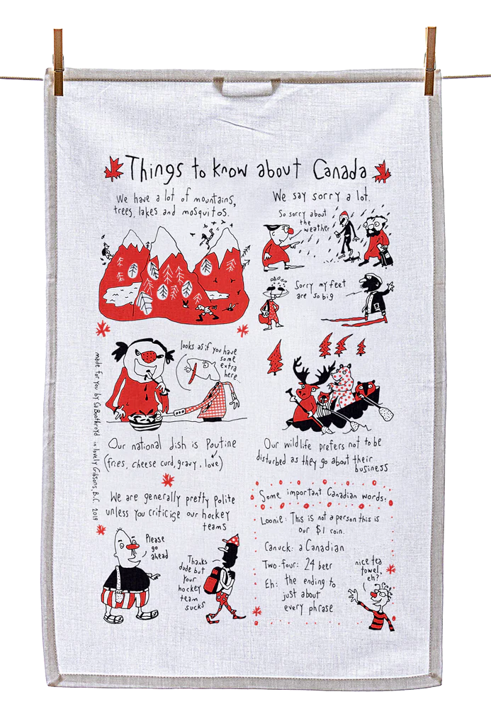 SA Boothroyd Tea Towel - Things To Know About Canada