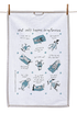 SA Boothroyd Tea Towel - What Really Happens During Savasana